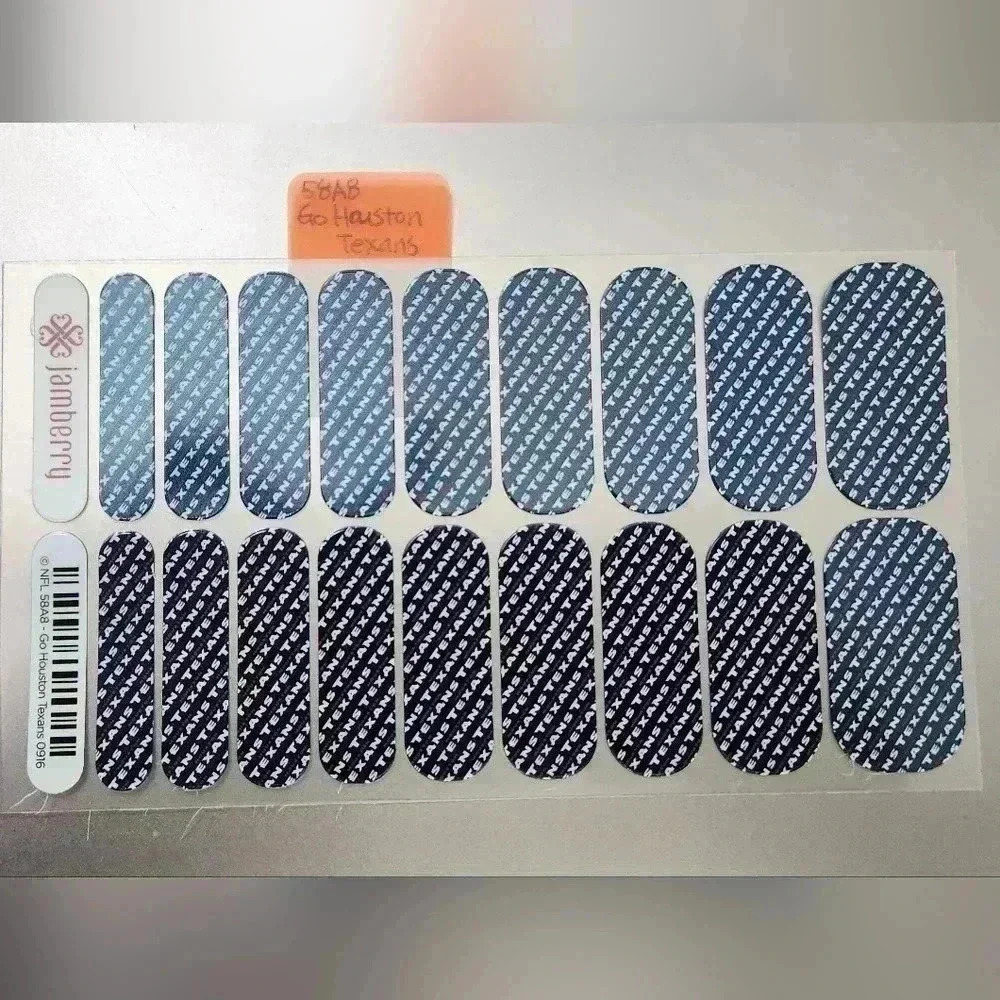 Houston Texans nail wraps
